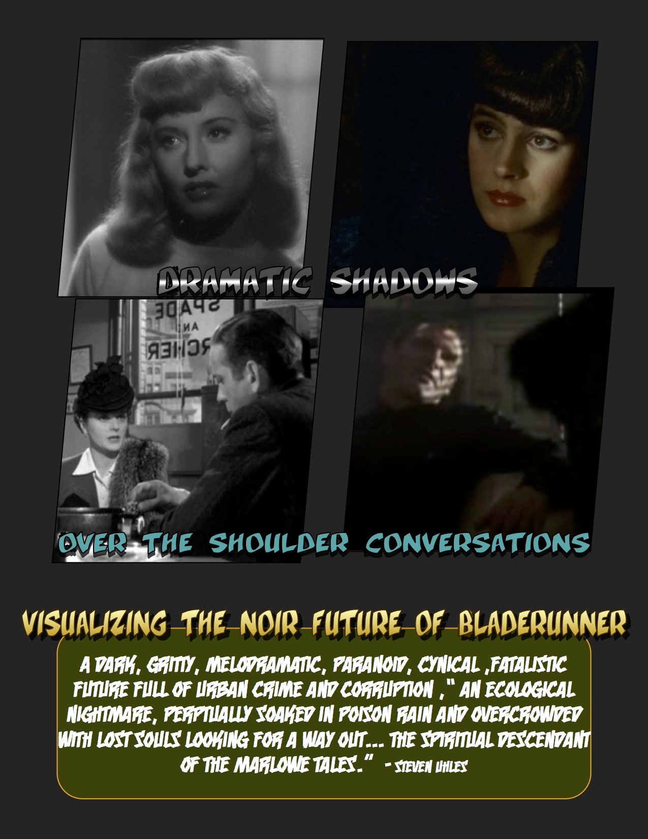 Blade Runner Infographic Layout with text (p.3) Blade Runner Infographic Layout with text (p.3)